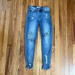 KanCan Distressed Blue Jeans